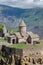 Beautiful church in nature. Tatev Monastery, Armenian Apostolic Church in Syunik region