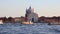 The Beautiful Church Of Santissimo Redentore Seen On A sunset In Venice