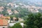 Beautiful city landscape in style of traditional Italian architecture. Amalfi Coast, Italy.