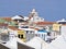 Beautiful city of Peniche on a hill in Portugal