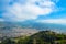 Beautiful city view, Alania Kalesi, fortress hill, Turkey