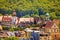 Beautiful cityscape of medieval Freiburg in summer