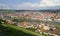 a beautiful cityscape of Wurzburg with Old Main Bridge on a sunny spring day