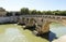 Beautiful Cityscapes of The Tiber (Fiume Tevere) in Rome, Italy.