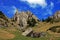 The beautiful Ciucas mountains in Romania