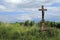 Beautiful classic cross between the vineyards in Alsace .