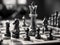 Beautiful classic game of chess