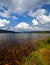 Beautiful Clear Lake with Mountains