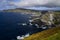 Beautiful cliff formation in Kerry cliffs, County Kerry, Ireland.