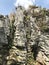 Beautiful Cliff Rocks with nice sky in mountain