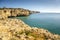 Beautiful cliffs of Algarve, Algar Seco, Portugal