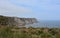 Beautiful Cliffs Over Robin Hood`s Bay in United Kingdom