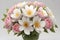 Beautiful Close-up Floral Arrangement of Pink Flowers