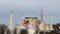 Beautiful close-up view of the Hagia Sophia Mosque