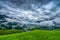 Beautiful cloud on mountain view Kashmir state, India