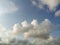 Beautiful cloudscape image blue sky with beautiful white clouds