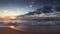 Beautiful cloudscape over the sea