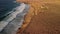 Beautiful coast of the Canary Islands, view from above.