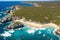 Beautiful coastal landscape of Cape Naturaliste, Leeuwin-Naturaliste National Park, Western Australia made