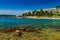 Beautiful coastline and beach,Rovinj,Istria region,Croatia,Europe