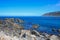 Beautiful coastline at Owhiro Bay in Wellington, North Island, New Zealand