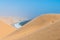 Beautiful coastline with sand dunes in Sandwich Harbour