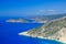 Beautiful coastof the island of Kefalonia