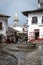 beautiful cobbled streets of the magic town of Cuetzalan in Mexico