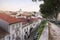 Beautiful Coimbra cityscape in the afternoon, Portugal