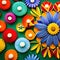 Beautiful collection of colorful flowers arranged together - generated with ai