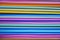 Beautiful color lines of plastic straws