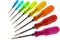 Beautiful color screwdrivers
