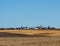 Beautiful Colorado landscape with a meadow, farm, trees