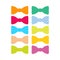Beautiful colored men`s bow ties with different patterns.