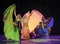 The beautiful colored silk-Turkey belly dance-the Austria\'s world Dance