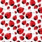 Beautiful, colorful and attractive Ladybug   seamless pattern