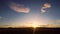 Beautiful Colorful Colorado Sunset Time Lapse