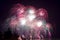 beautiful colorful firework displays for celebration happy new