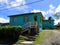 Beautiful colorful house in Barbados