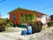 Beautiful colorful house in Barbados