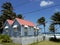 Beautiful colorful house in Barbados