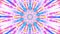 Beautiful colorful hypnotic pattern animation visual mandala spiritual rotation with blue purple geometry light.