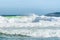Beautiful and colorful waves at Wanda Beach, Australia