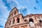 Beautiful Colosseum in Detail during a Cloudy Day, Rome