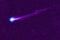 A beautiful comet in deep space. Elements of this image were furnished by NASA