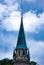Beautiful Copper spire of Austrian church