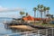 Beautiful Coronado Pier at San Diego bay - CALIFORNIA, USA - MARCH 18, 2019