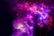 Beautiful cosmic nebula in deep space. Elements of this image were furnished by NASA