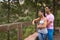 Beautiful couple at natural parkland view point