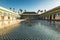 Beautiful courtyard in Bahia Palace,Morocco